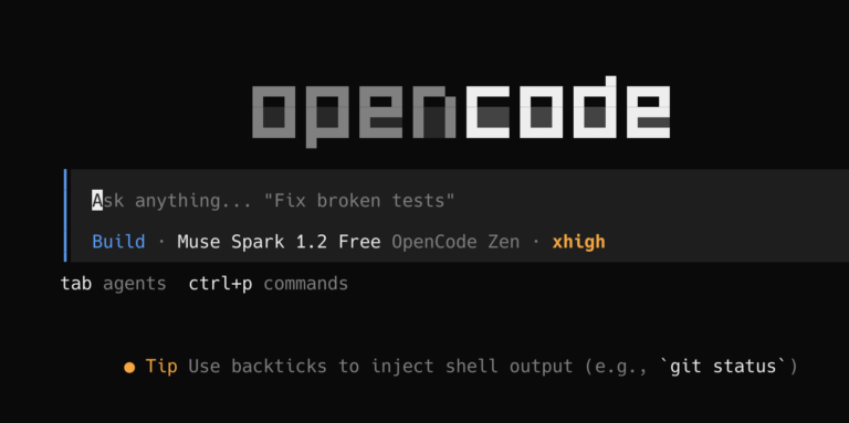 Opencode: A free way to code on any OS